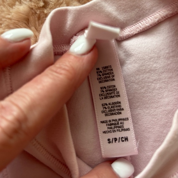 SKIIMS Bodycon Light Pink Sleeveless High Neck Mini Dress Size Small / Petite - Picture 4 of 7